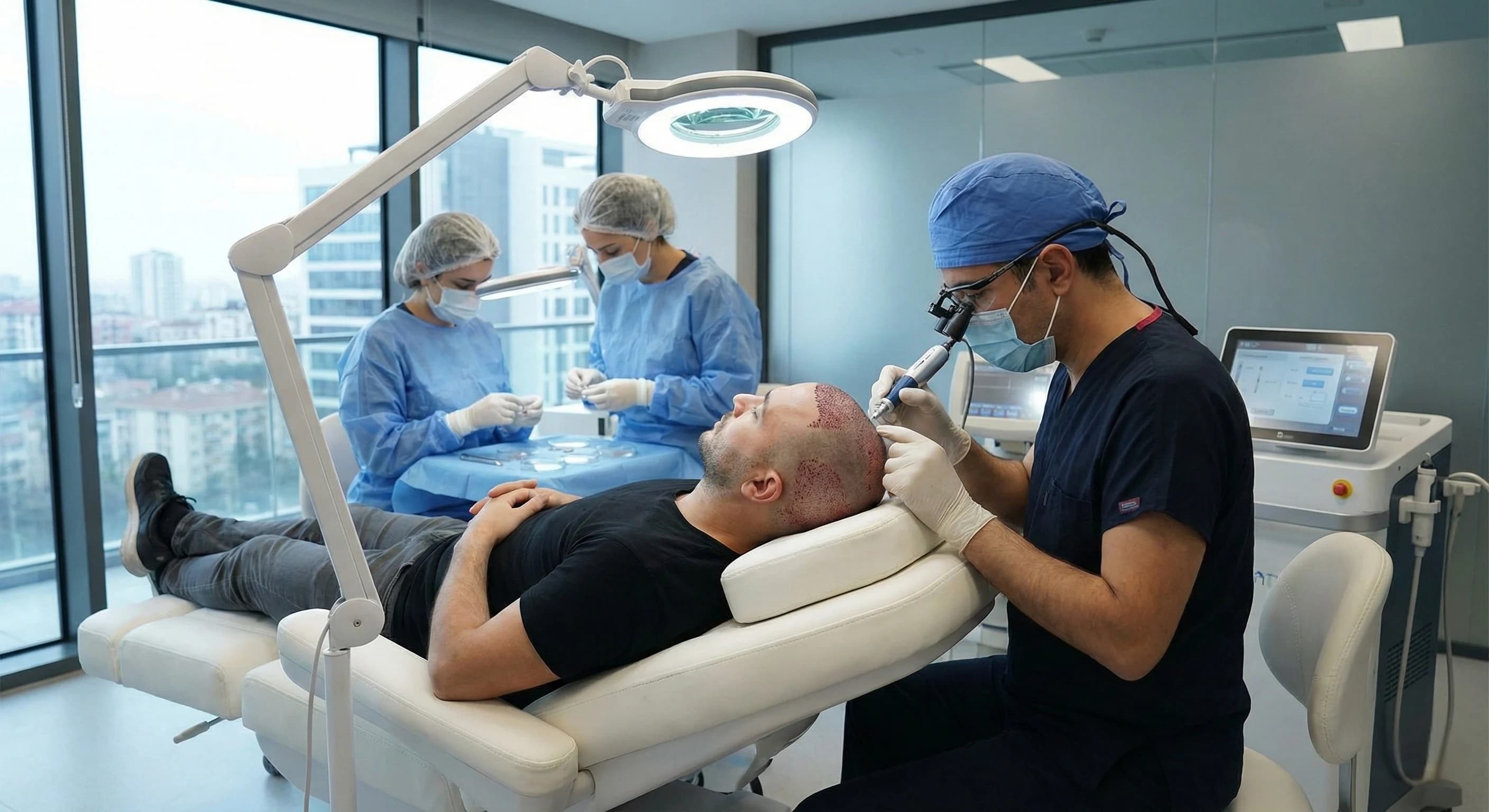 Prix de la greffe de cheveux FUE à Istanbul en 2026