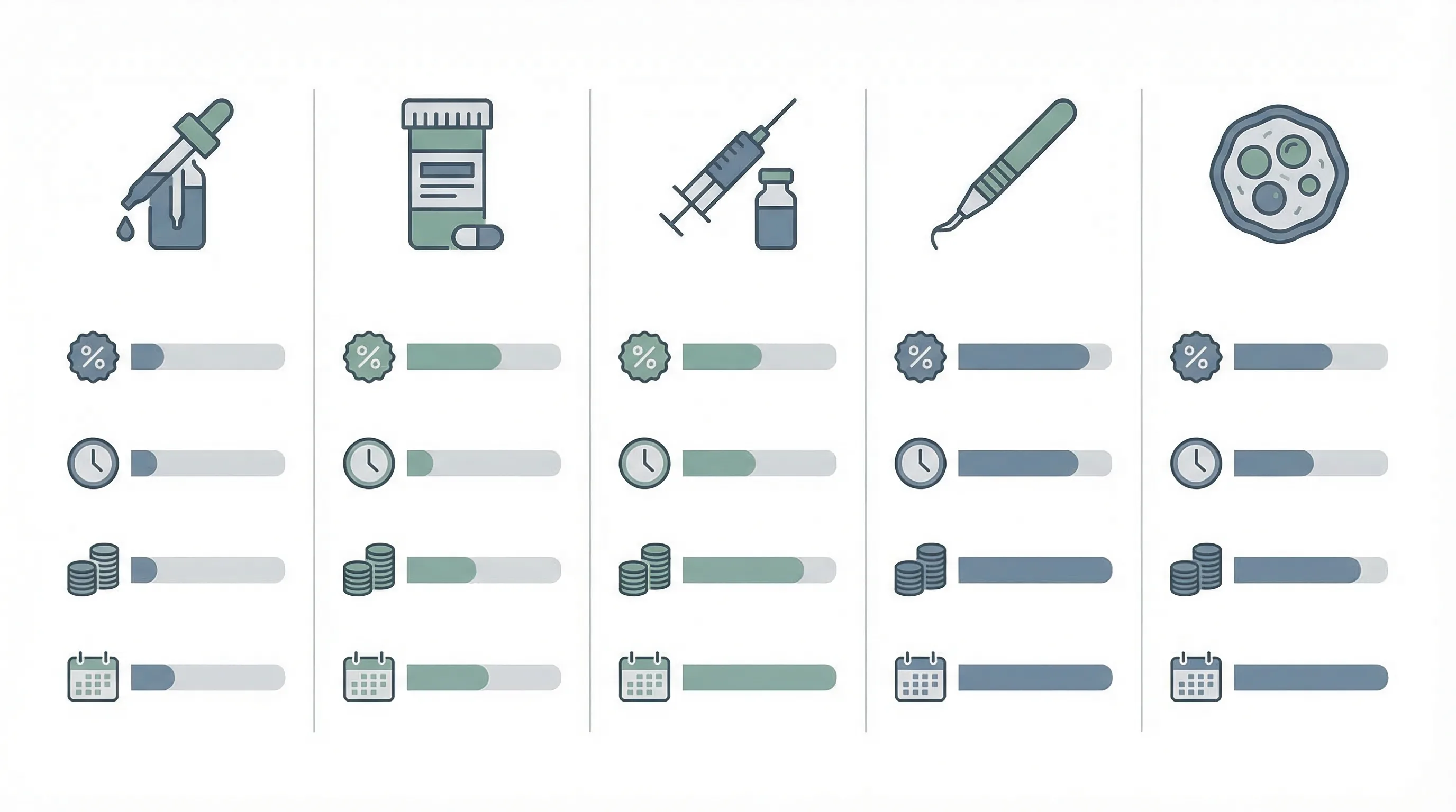 Comparatif des traitements contre la calvitie 2026 | Renaissance Clinique Comparatif des traitements de la calvitie : Minoxidil, Finastéride, PRP, exosomes vs greffe de cheveux FUE et Choi Pen — efficacité, durée et coût