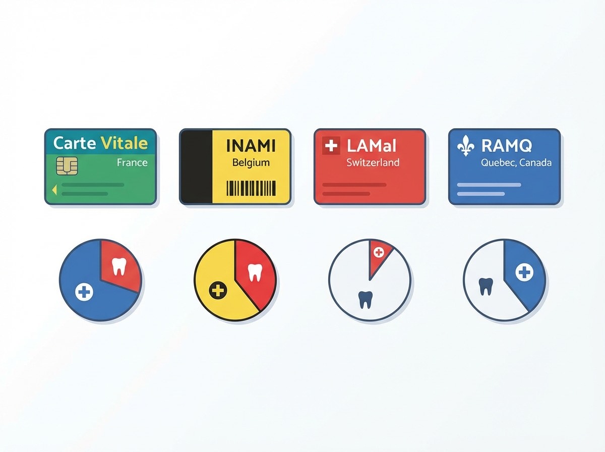 Remboursement soins dentaires par pays | Renaissance Clinique Comparatif remboursement soins dentaires par pays : France, Belgique, Suisse et Luxembourg